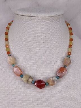 Jay King Multicolor Gemstone Necklace